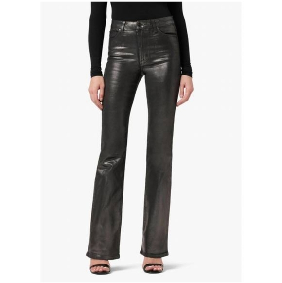 Joe's Jeans Denim - Joe's Jeans Flawless Hi Honey High Rise Curvy Bootcut Jeans In Foil Gunmetal